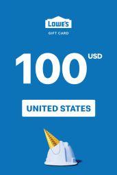 Lowe's $100 USD Gift Card (US) - Digital Code