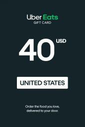 Uber Eats $40 USD Gift Card (US) - Digital Code