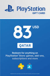 PlayStation Store $83 USD Gift Card (QA) - Digital Code