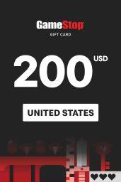 GameStop $200 USD Gift Card (US) - Digital Code