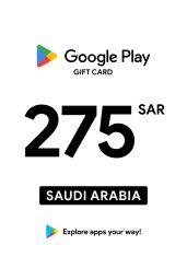 Google Play 275 SAR Gift Card (SA) - Digital Code