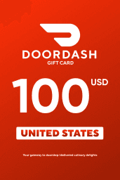 DoorDash $100 USD Gift Card (US) - Digital Code
