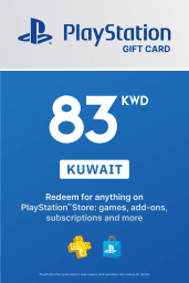 PlayStation Network Card 83 KWD (KW) PSN Key Kuwait