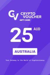 Crypto Voucher Bitcoin (BTC) $25 AUD Gift Card (AU) - Digital Code