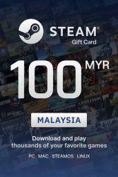 Steam Wallet 100 MYR Gift Card (MY) - Digital Code