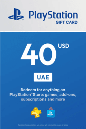 PlayStation Network Card 40 USD (UAE) PSN Key United Arab Emirates
