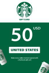 Starbucks $50 USD Gift Card (US) - Digital Code