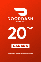 DoorDash $20 CAD Gift Card (CA) - Digital Code