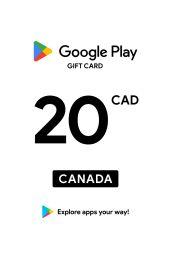 Google Play $20 CAD Gift Card (CA) - Digital Code