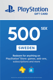 PlayStation Network Card 500 SEK (SE) PSN Key Sweden