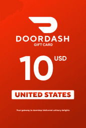 DoorDash $10 USD Gift Card (US) - Digital Code