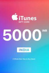 Apple iTunes ₹5000 INR Gift Card (IN) - Digital Code