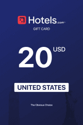 Hotels.com $20 USD Gift Card (US) - Digital Code