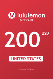Lululemon $200 USD Gift Card (US) - Digital Code