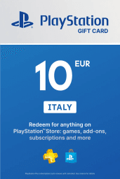 PlayStation Network Card 10 EUR (IT) PSN Key Italy