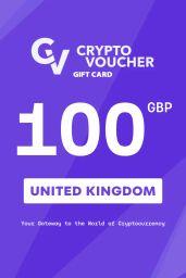 Crypto Voucher Bitcoin (BTC) 100 GBP Gift Card (UK) - Digital Code
