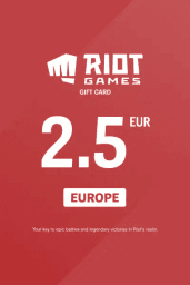 Riot Access €2.5 EUR Gift Card (EU) - Digital Code