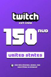 Twitch $150 USD Gift Card (US) - Digital Code