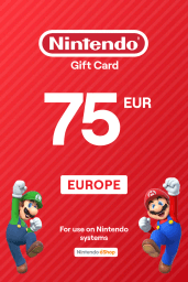 Nintendo eShop €75 EUR Gift Card (EU) - Digital Code