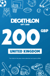 Decathlon £200 GBP Gift Card (UK) - Digital Code