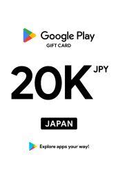 Google Play ¥20000 JPY Gift Card (JP) - Digital Code
