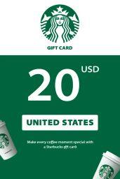 Starbucks $20 USD Gift Card (US) - Digital Code