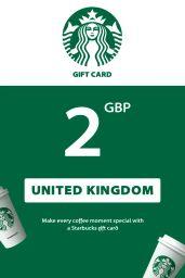 Starbucks £2 GBP Gift Card (UK) - Digital Code