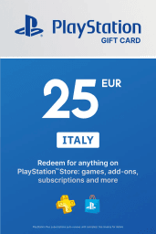 PlayStation Network Card 25 EUR (IT) PSN Key Italy