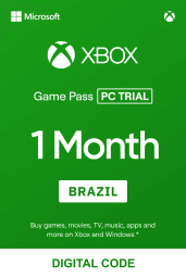 Xbox Game Pass for PC Trial (BR) - 1 Month - Digital Code