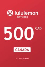 Lululemon $500 CAD Gift Card (CA) - Digital Code