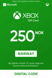 Xbox 250 NOK Gift Card (NO) - Digital Code