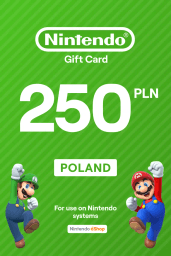 Nintendo eShop zł‎250 PLN Gift Card (PL) - Digital Code