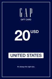 Gap $20 USD Gift Card (US) - Digital Code