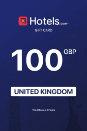 Hotels.com £100 GBP Gift Card (UK) - Digital Code