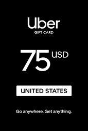 Uber $75 USD Gift Card (US) - Digital Code