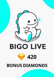 Product Image - Bigo Live - 420 Bonus Diamonds - Digital Code