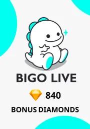 Bigo Live - 840 Bonus Diamonds - Digital Code