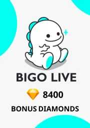 Product Image - Bigo Live - 8400 Bonus Diamonds - Digital Code