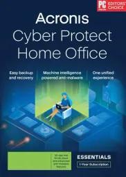 Acronis Cyber Protect Home Office Essentials (PC) 1 Device 1 Year - Digital Code
