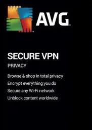 AVG Secure VPN (PC / Android / Mac / iOS) 10 Devices 1 Year - Digital Code
