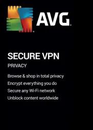 AVG Secure VPN Unlimited Devices 3 Years - Digital Code