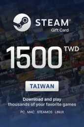 Product Image - Steam Wallet $1500 TWD Gift Card (TW) - Digital Code
