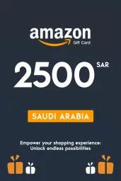 Amazon 2500 SAR Gift Card (SA) - Digital Code