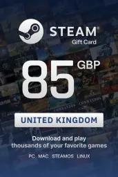 Steam Wallet £85 GBP Gift Card (UK) - Digital Code