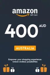Amazon $400 AUD Gift Card (AU) - Digital Code