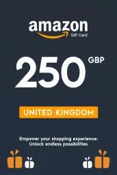 Amazon £250 GBP Gift Card (UK) - Digital Code