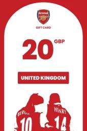 Arsenal £20 GBP Gift Card (UK) - Digital Code