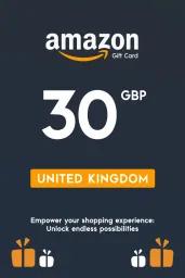 Amazon £30 GBP Gift Card (UK) - Digital Code