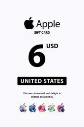 Apple $6 USD Gift Card (US) - Digital Code