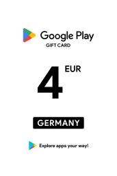 Google Play €4 EUR Gift Card (DE) - Digital Code